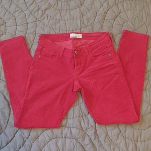 Old Navy Saucy Red Rockstar Cords